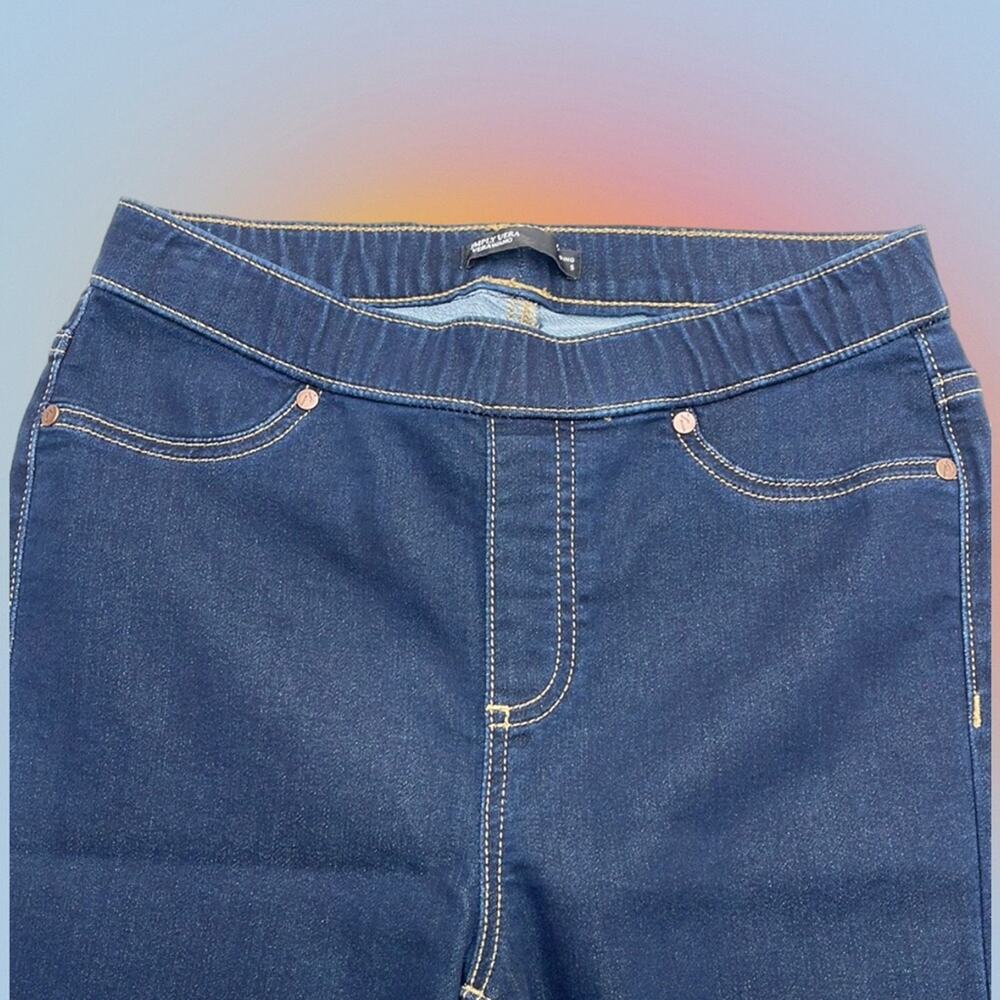 SIMPLY VERA WANG Women’s Small Pull On Blue Jean Leggings